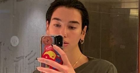 dua lipa shower selfie|Dua Lipa shocks fans with VERY saucy shower selfie